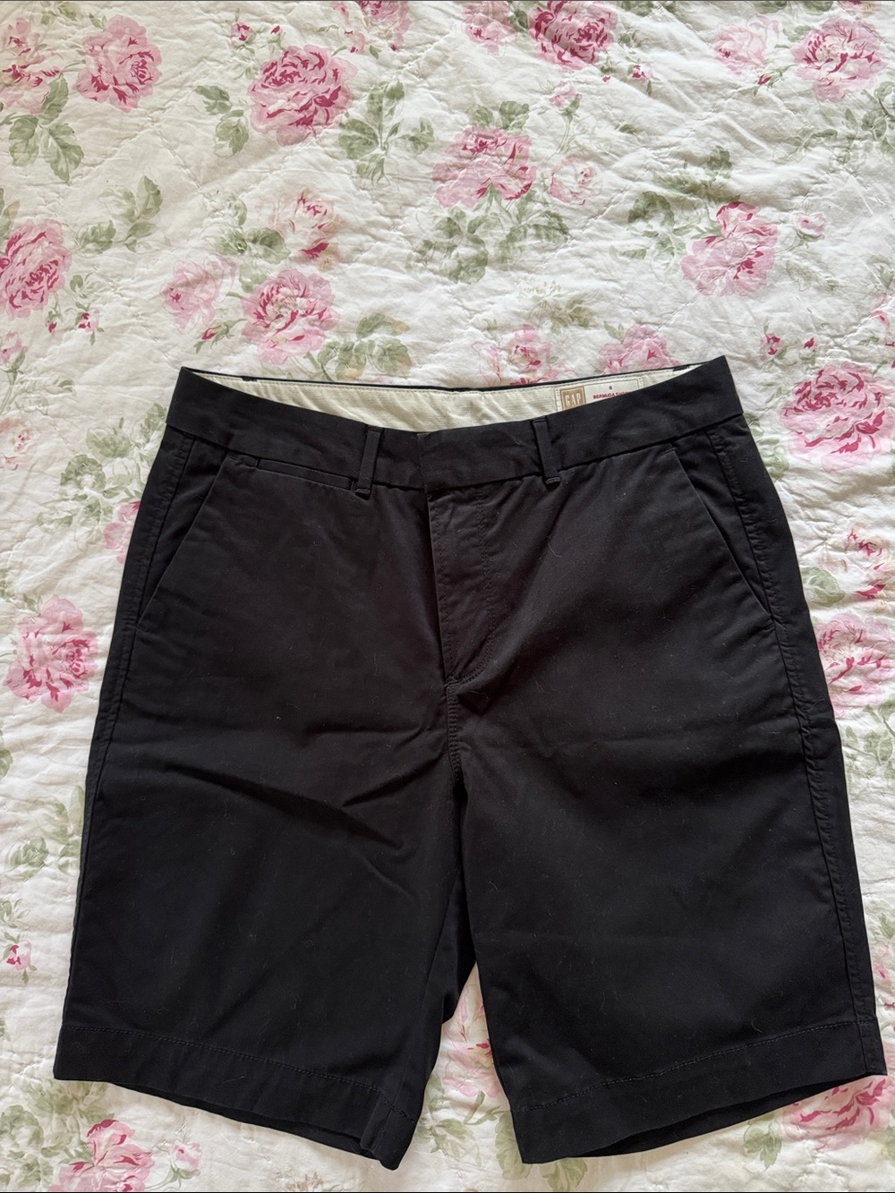 GAP Black Women's Chino Shorts - Classic Casual